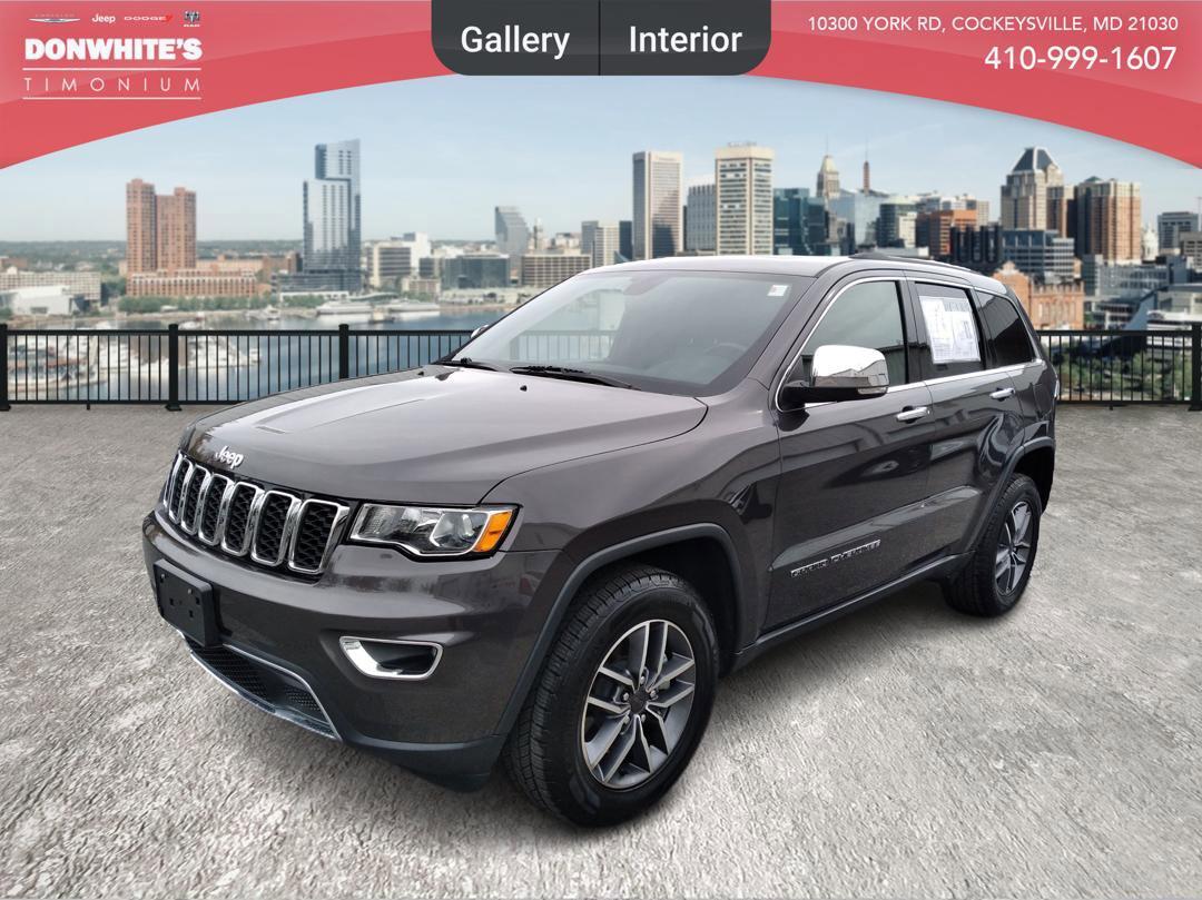 Used 2021 Jeep Grand Cherokee Limited with VIN 1C4RJFBG7MC551760 for sale in Cockeysville, MD