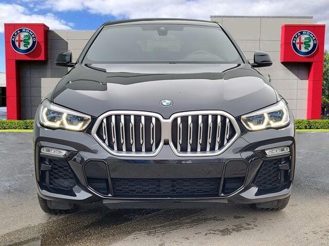 Used 2021 BMW X6 40i with VIN 5UXCY6C07M9G78008 for sale in Miami, FL