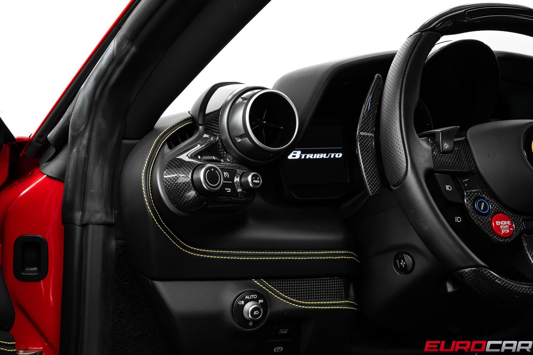 2021 Ferrari F8 Tributo *CARBON STEERING WHEEL * PASSENGER DISPLAY*Image 32