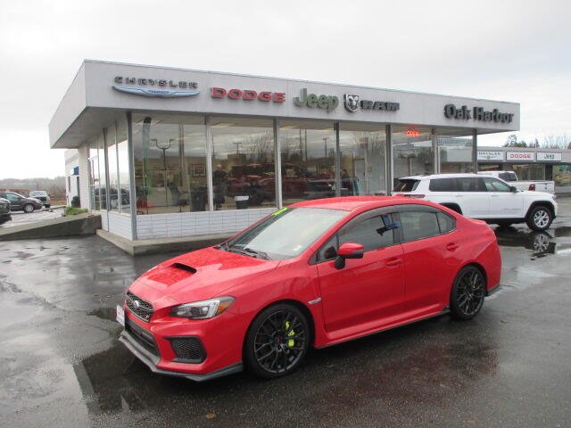 Used 2018 Subaru WRX STI Base with VIN JF1VA2M65J9829114 for sale in Oak Harbor, WA