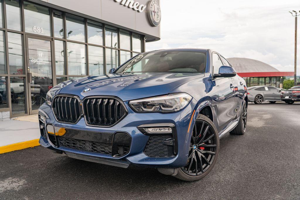 Used 2021 BMW X6 40i with VIN 5UXCY4C08M9E35103 for sale in Marietta, GA