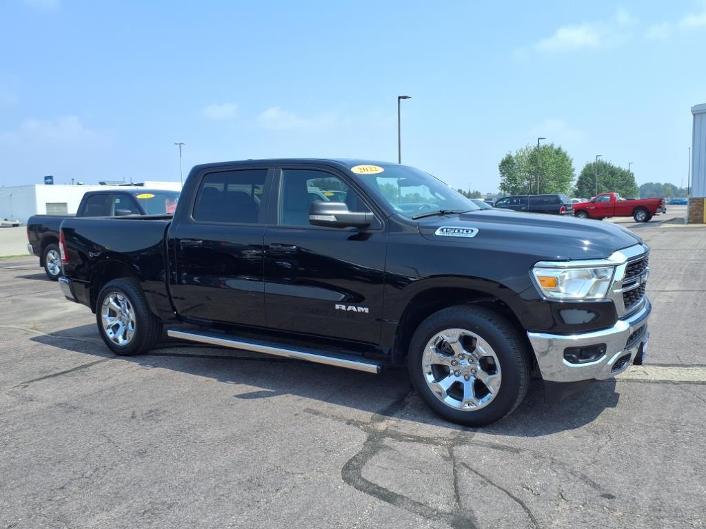 Used 2022 RAM Ram 1500 Pickup Big Horn/Lone Star with VIN 1C6SRFFT8NN440293 for sale in Mankato, Minnesota