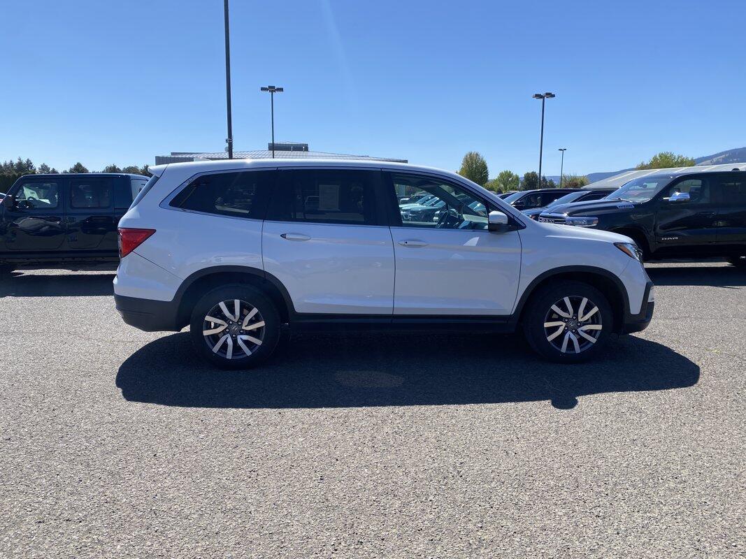 Used 2020 Honda Pilot EX-L with VIN 5FNYF6H55LB017581 for sale in Island City, OR