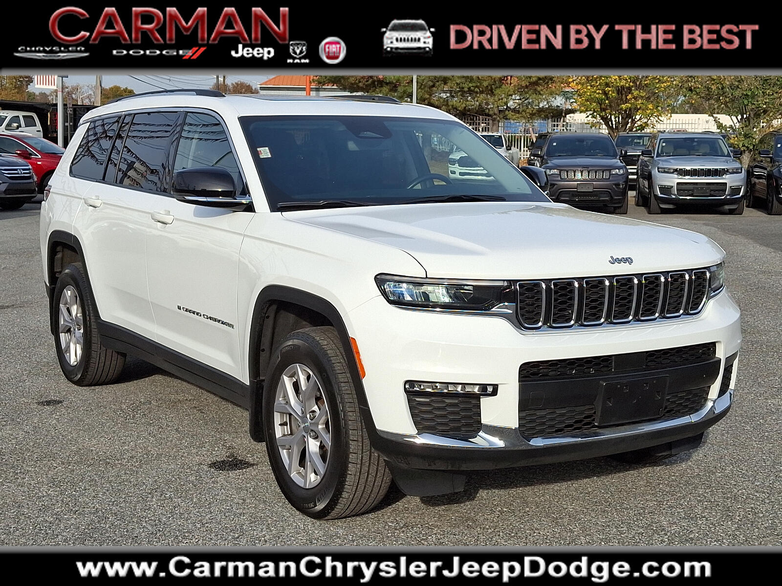 Used 2021 Jeep Grand Cherokee L Limited with VIN 1C4RJKBG1M8158686 for sale in New Castle, DE