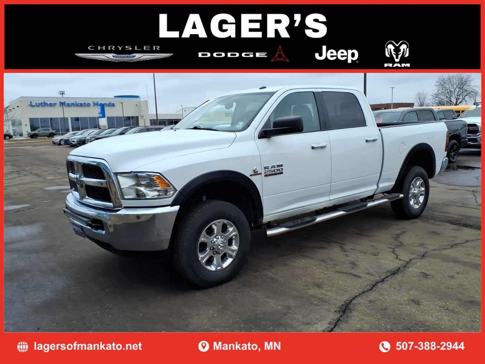 Used 2016 RAM Ram 2500 Pickup SLT with VIN 3C6UR5DLXGG367574 for sale in Mankato, Minnesota