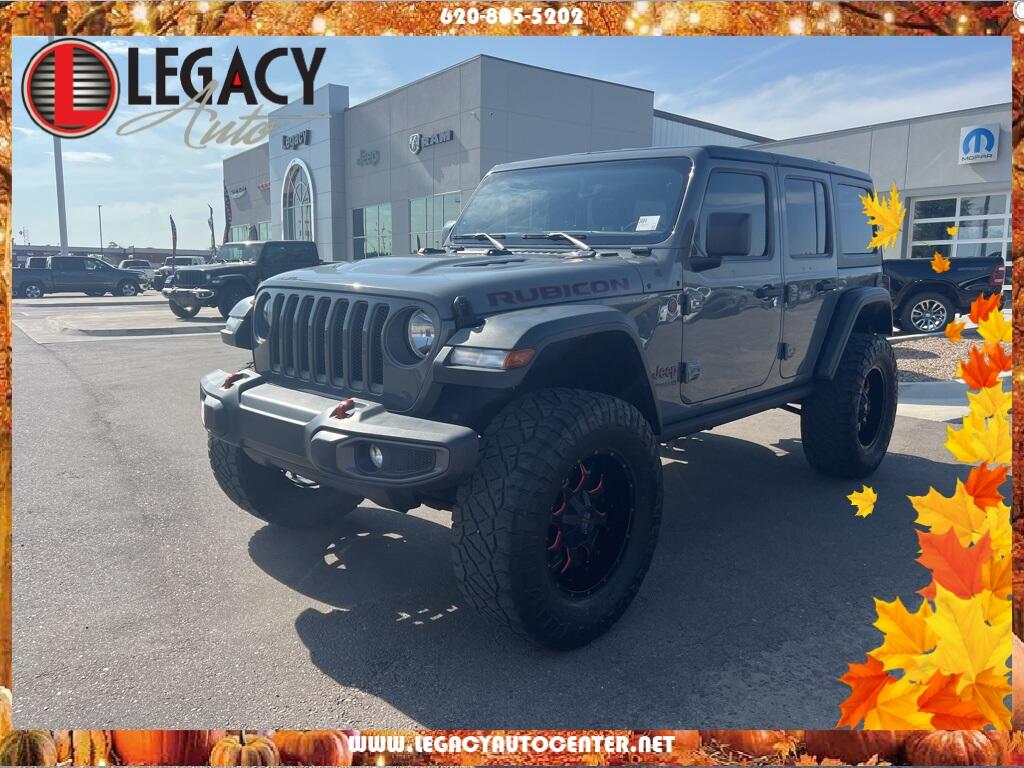 Used 2018 Jeep All-New Wrangler Unlimited Rubicon with VIN 1C4HJXFN7JW251172 for sale in Garden City, KS