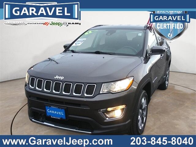 Used 2021 Jeep Compass Limited with VIN 3C4NJDCB1MT563316 for sale in Norwalk, CT