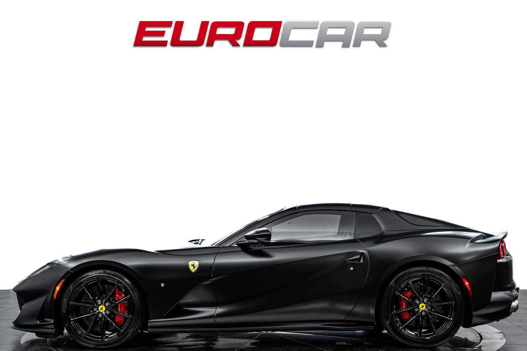 2022 Ferrari 812 GTS *FULL BODY MATTE BLACK WRAP * FRONT LIFT*Image 3