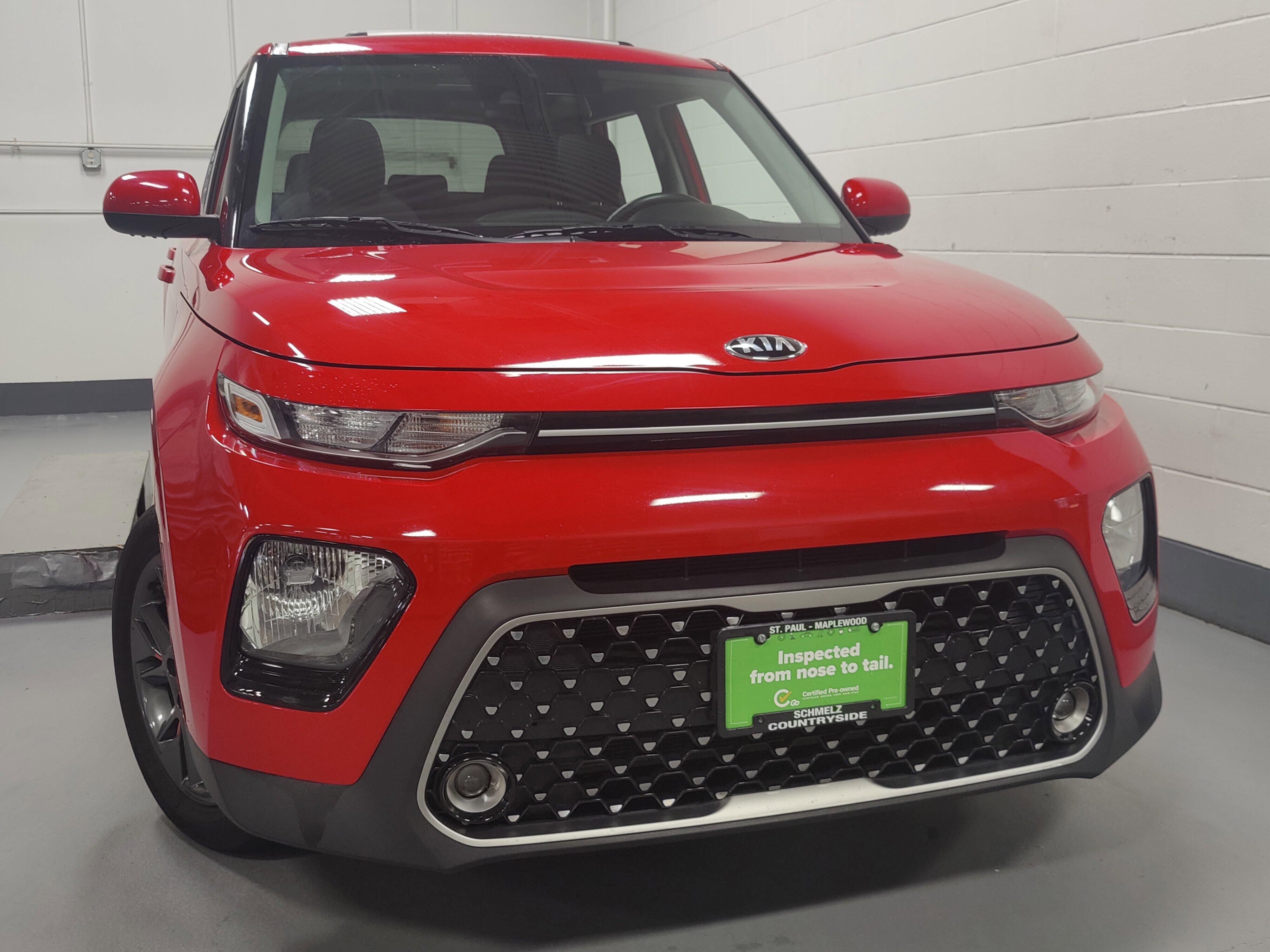 Used 2021 Kia Soul EX with VIN KNDJ33AU7M7125640 for sale in Maplewood, Minnesota