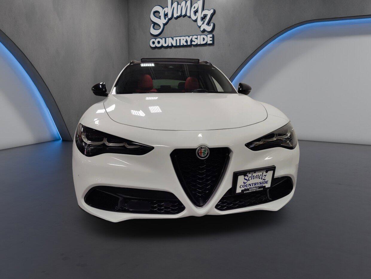 Certified 2024 Alfa Romeo Stelvio Veloce with VIN ZASPAKBN5R7D77533 for sale in Maplewood, Minnesota