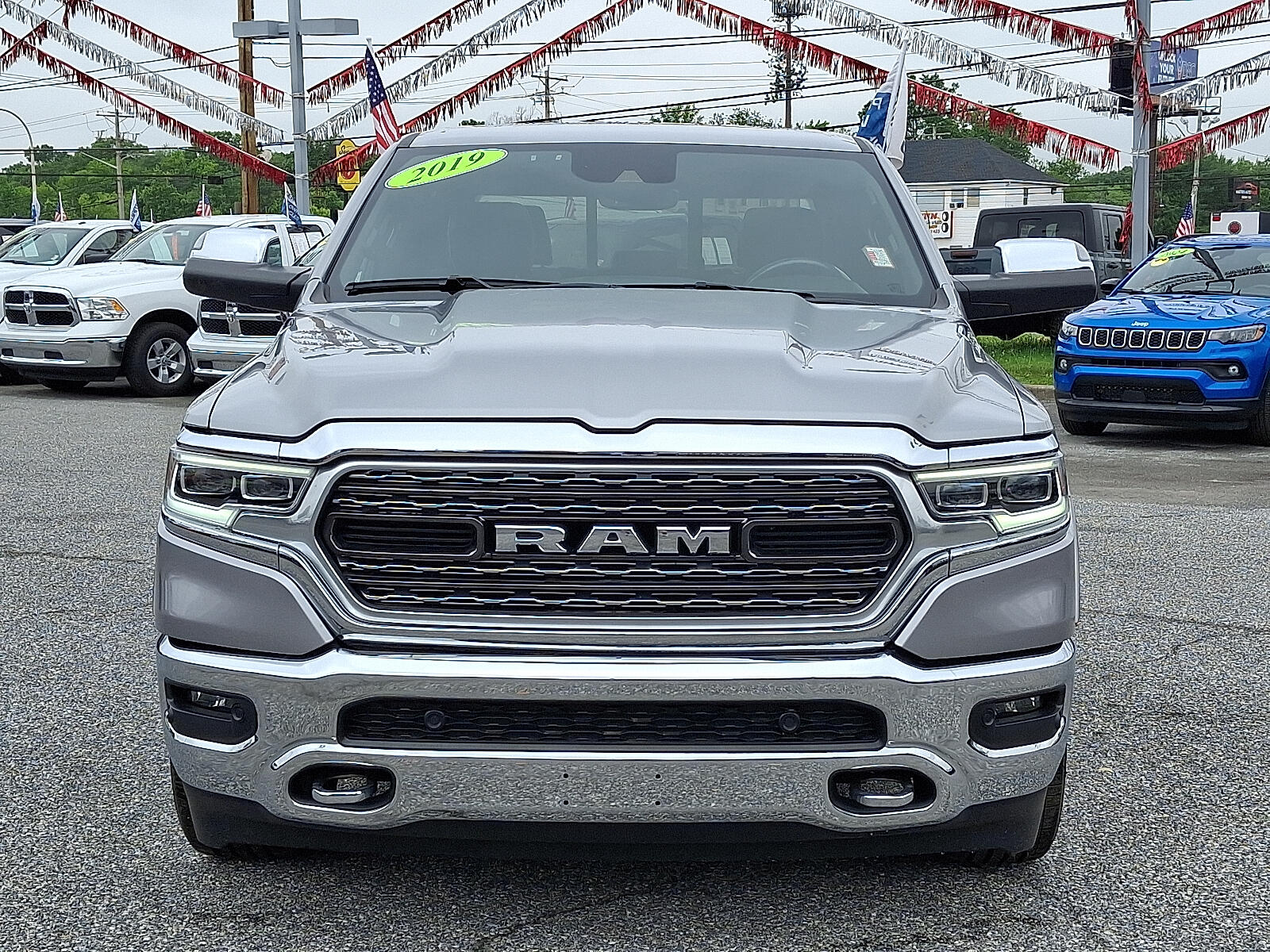 Used 2019 RAM Ram 1500 Pickup Limited with VIN 1C6SRFHTXKN772888 for sale in New Castle, DE