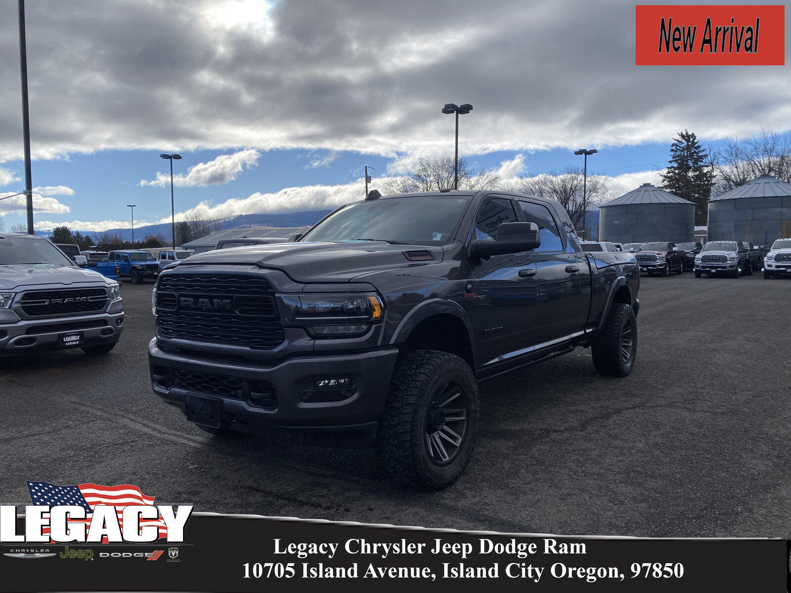 Used 2022 RAM Ram 2500 Pickup Laramie Limited with VIN 3C6UR5TL8NG245052 for sale in Island City, OR