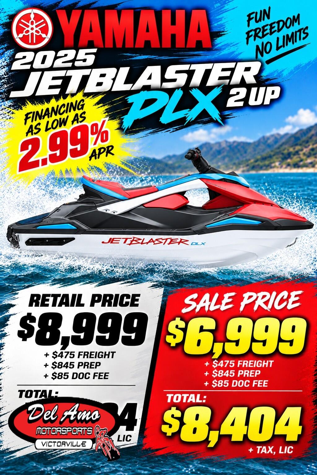 2025 Yamaha JETBLASTER DLX (2UP)