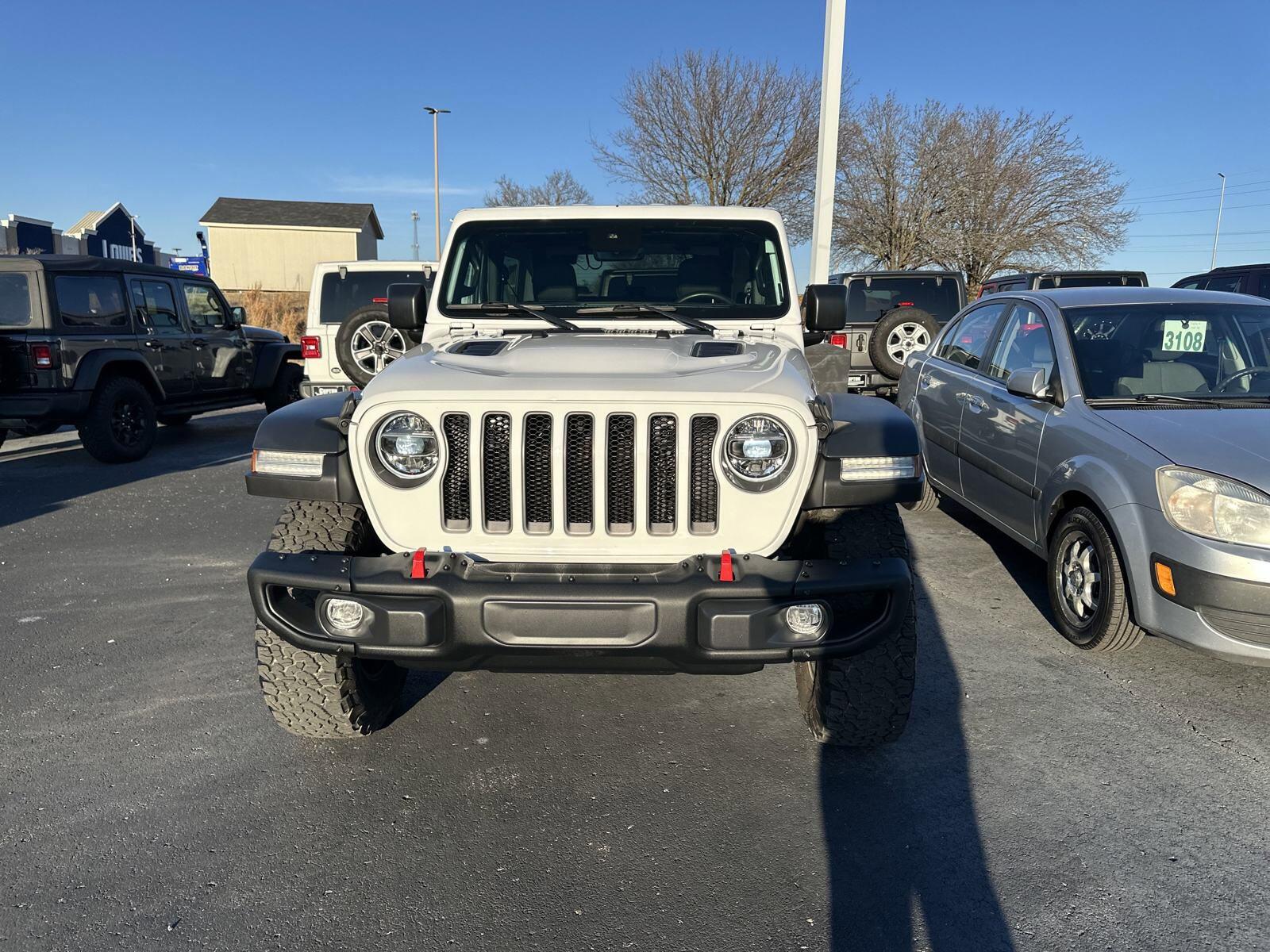 Used 2022 Jeep Wrangler Rubicon with VIN 1C4HJXCG3NW188910 for sale in Springfield, TN