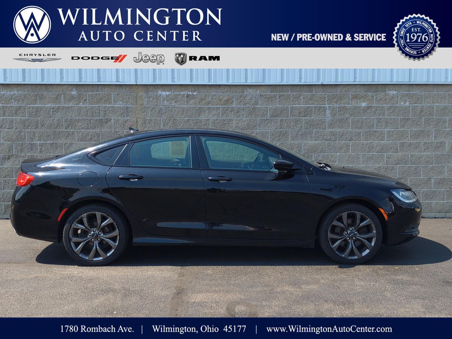 2016 Chrysler 200 S