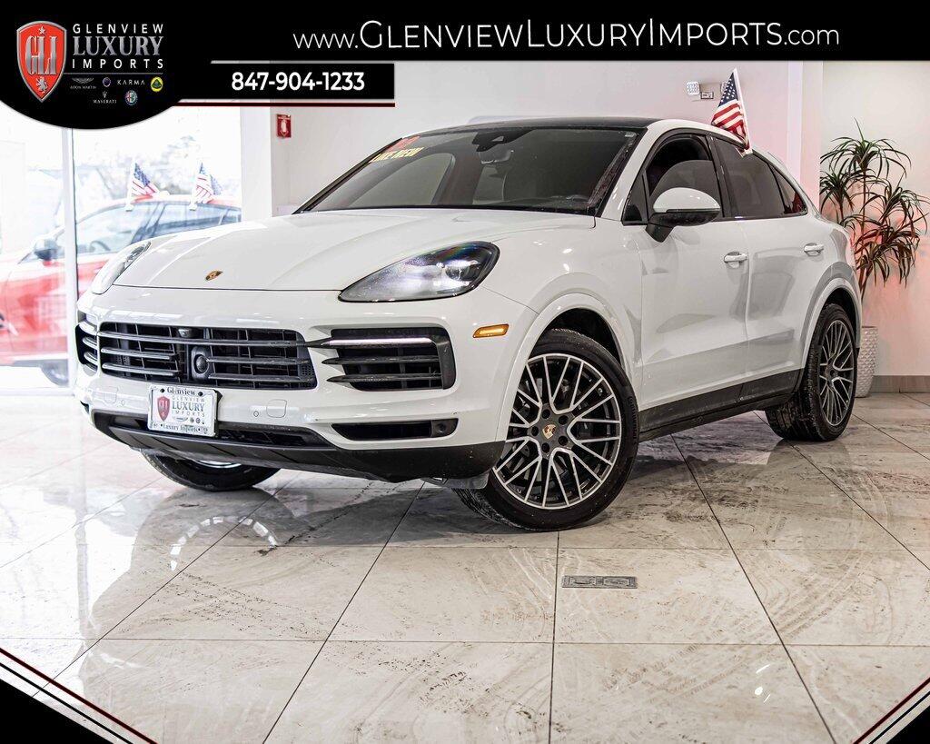 Used 2023 Porsche Cayenne Coup Platinum Edition with VIN WP1BA2AY0PDA24693 for sale in Glenview, IL