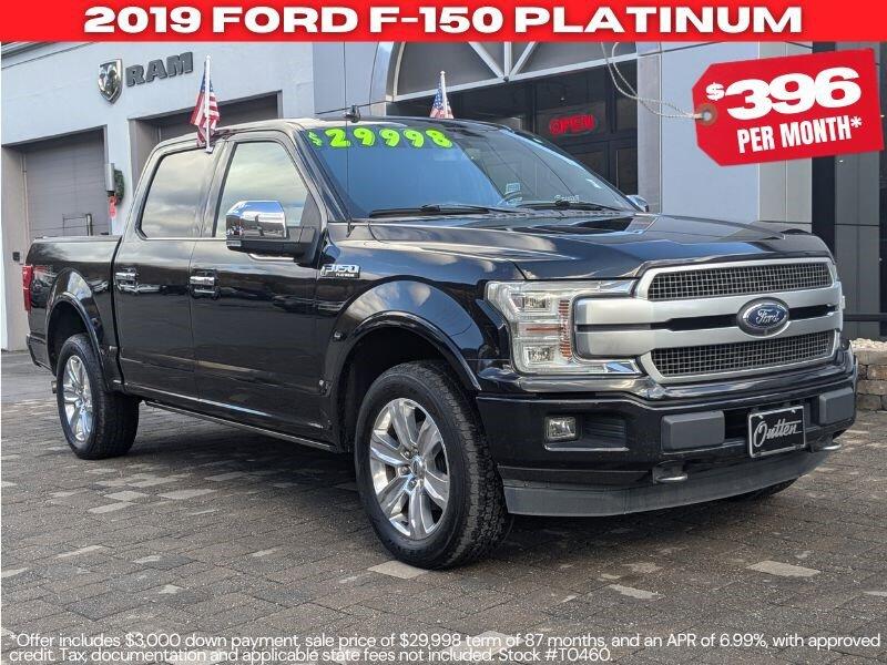 Used 2019 Ford F-150 Platinum with VIN 1FTEW1E47KFA49234 for sale in Tamaqua, PA