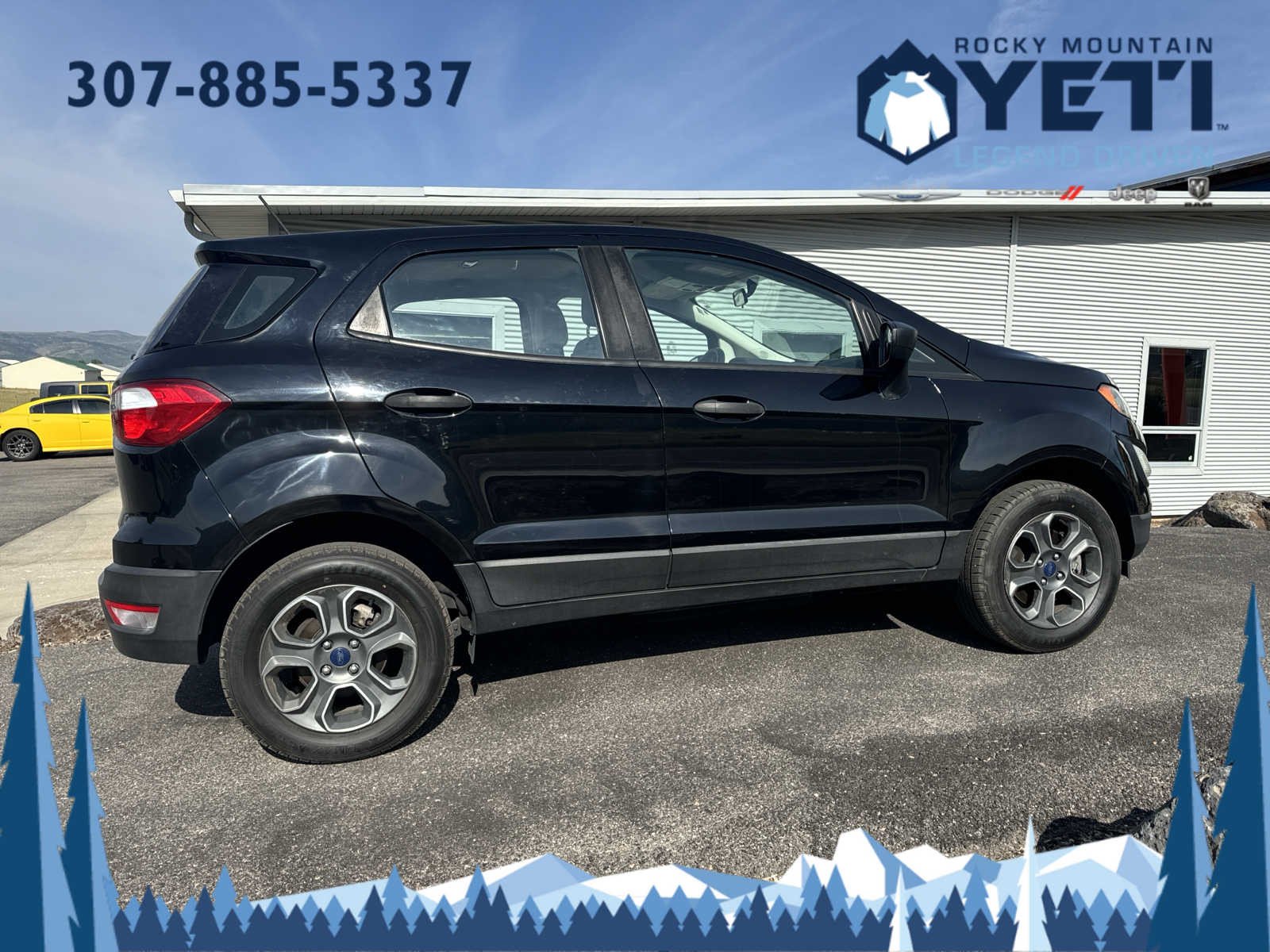 Used 2018 Ford Ecosport S with VIN MAJ6P1SL0JC166351 for sale in Afton, WY