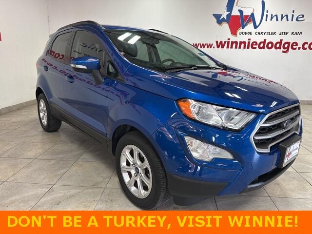 Used 2021 Ford EcoSport SE with VIN MAJ3S2GE9MC402341 for sale in Winnie, TX