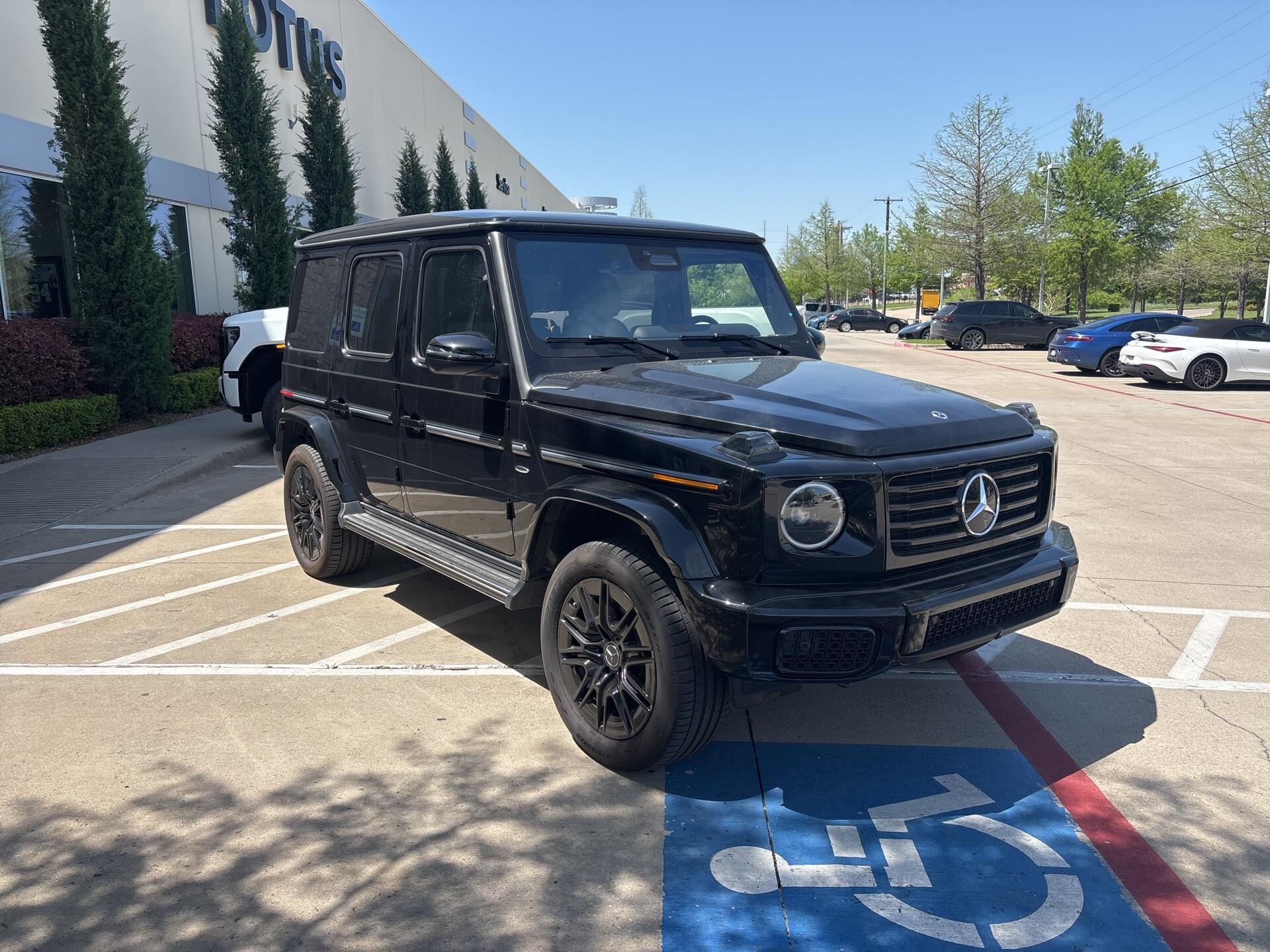 Used 2025 Mercedes-Benz G-Class G580 with VIN W1NWM0AB8SX017663 for sale in Carrollton, TX