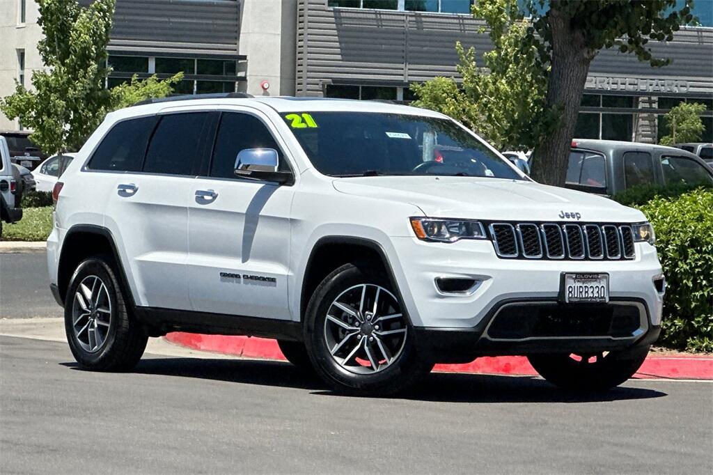Used 2021 Jeep Grand Cherokee Limited with VIN 1C4RJFBG2MC645268 for sale in Clovis, CA