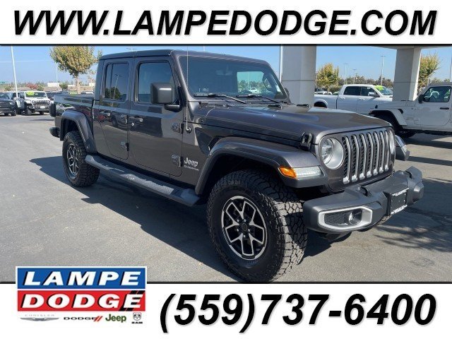 Used 2020 Jeep Gladiator Overland with VIN 1C6HJTFG6LL143535 for sale in Visalia, CA