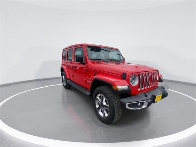 Used 2021 Jeep Wrangler Unlimited Sahara with VIN 1C4HJXEN5MW615109 for sale in Anaheim, CA