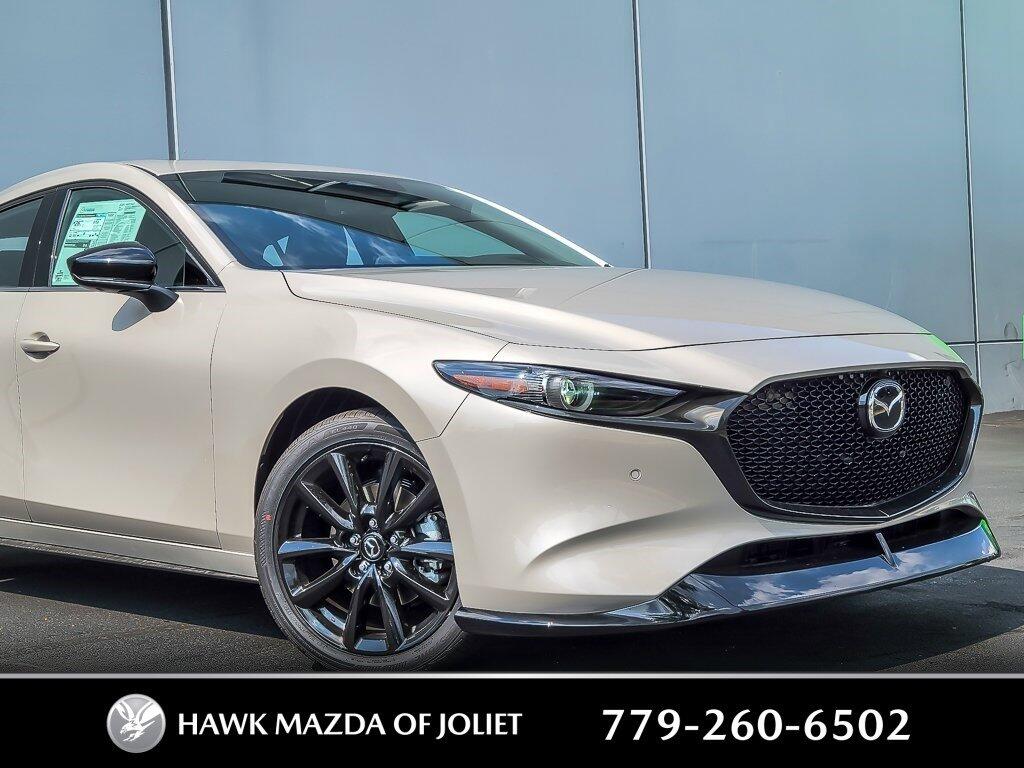 Used 2024 Mazda Mazda3 Turbo Premium Plus with VIN JM1BPBNY6R1721719 for sale in Glenview, IL