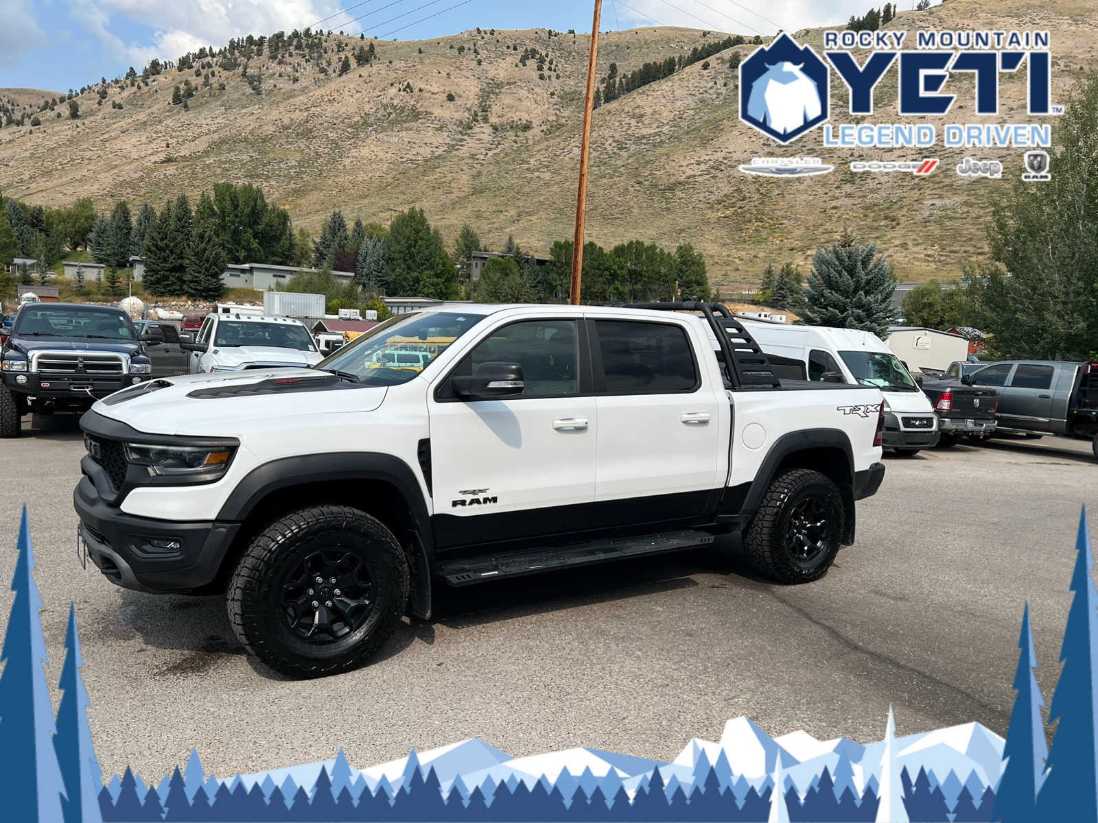 Used 2021 RAM Ram 1500 Pickup TRX with VIN 1C6SRFU92MN764412 for sale in Jackson, WY