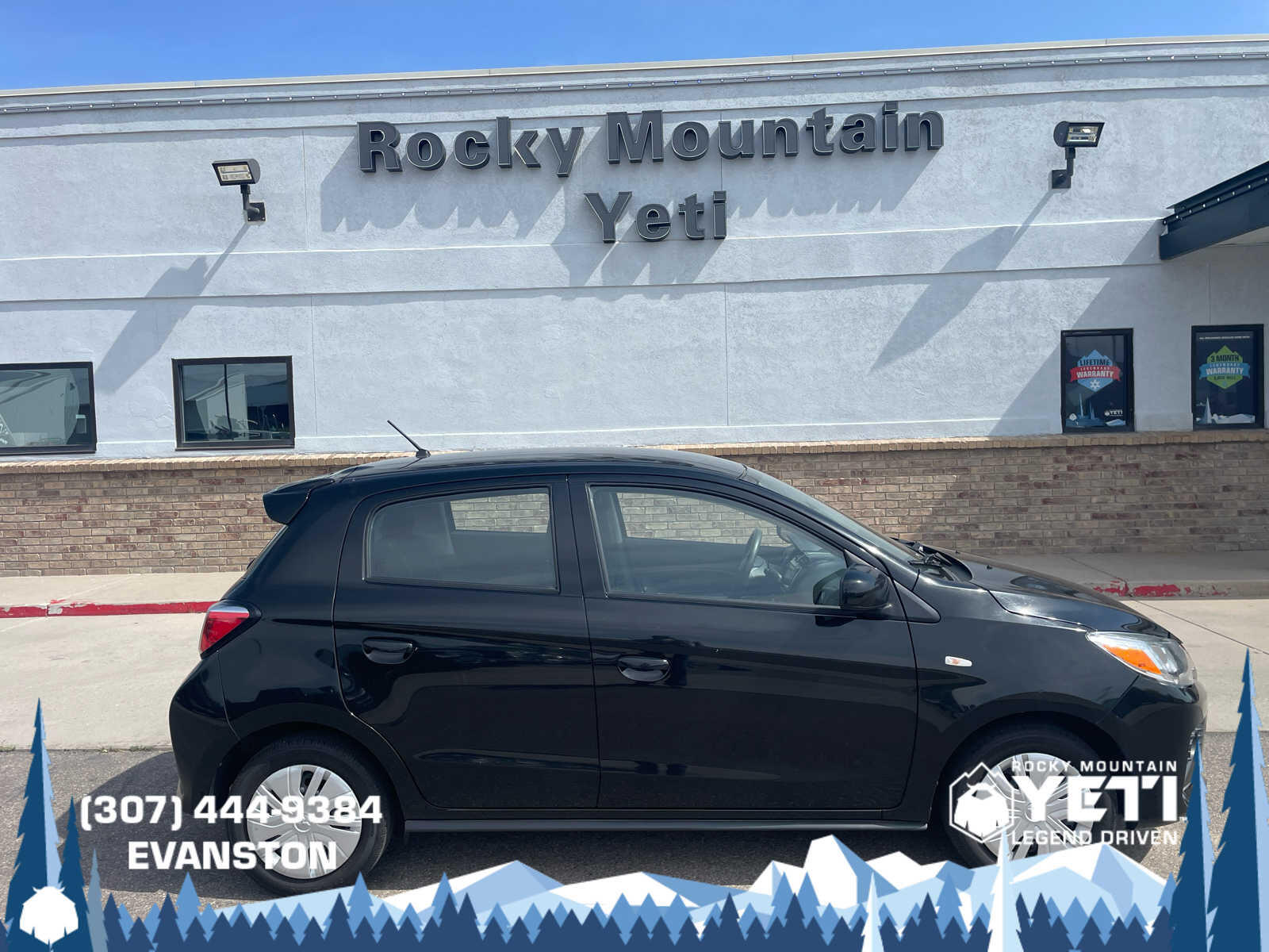 Used 2022 Mitsubishi Mirage ES with VIN ML32AUHJ3NH003545 for sale in Jackson, WY