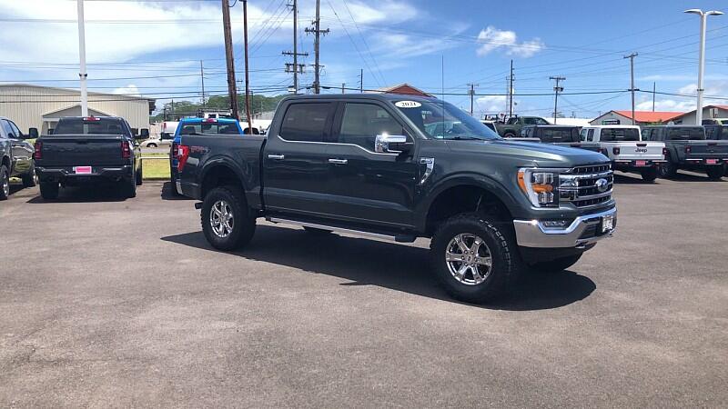 Used 2021 Ford F-150 Lariat with VIN 1FTFW1E85MKD05033 for sale in Hilo, HI