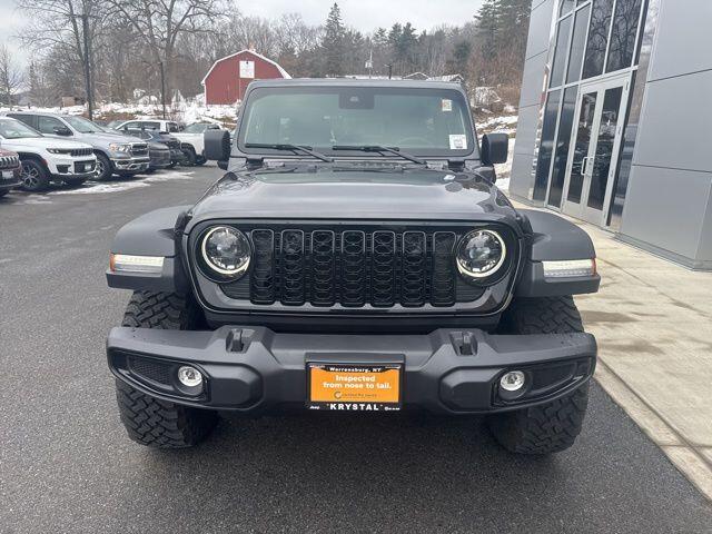 Used 2025 Jeep Wrangler 4xe Willys 4XE with VIN 1C4RJXN62SW579941 for sale in Warrensburg, NY