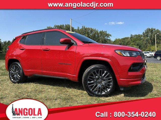 Used 2023 Jeep Compass Limited with VIN 3C4NJDCN3PT555104 for sale in Angola, IN