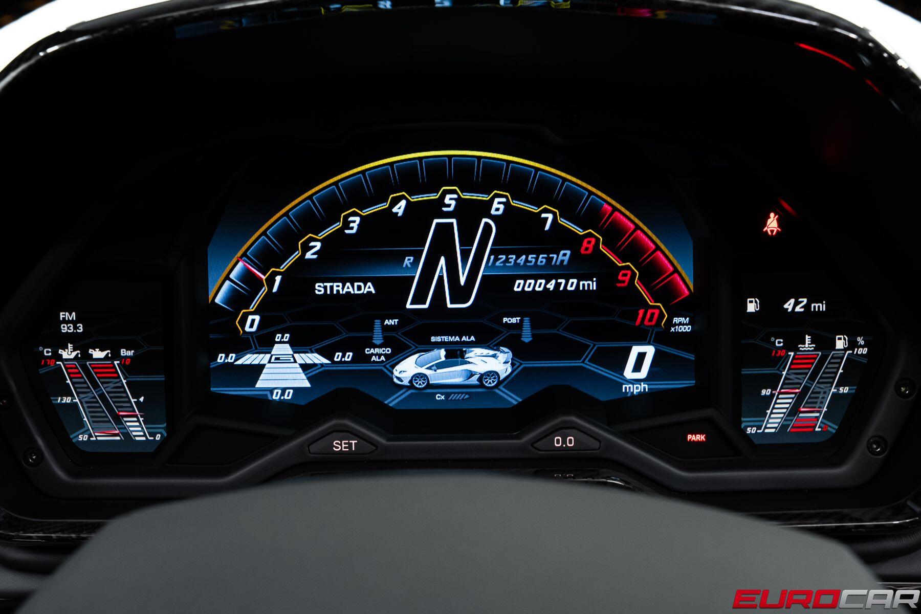 2021 Lamborghini Aventador SVJ Roadster *ONLY 470 MILES * CARBON ELECTRIC SEATS*Image 37