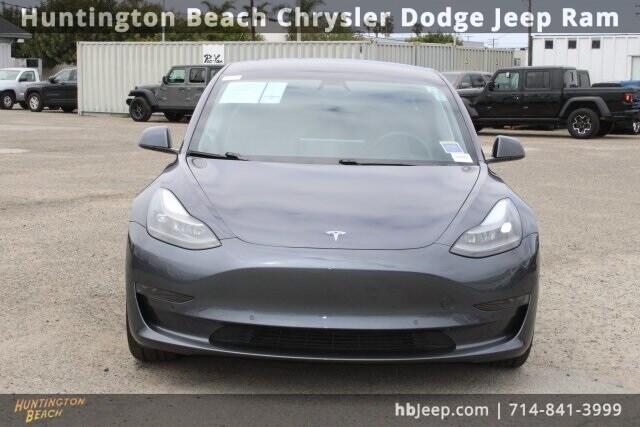 Used 2021 Tesla Model 3 Base with VIN 5YJ3E1EA7MF868218 for sale in Huntington Beach, CA