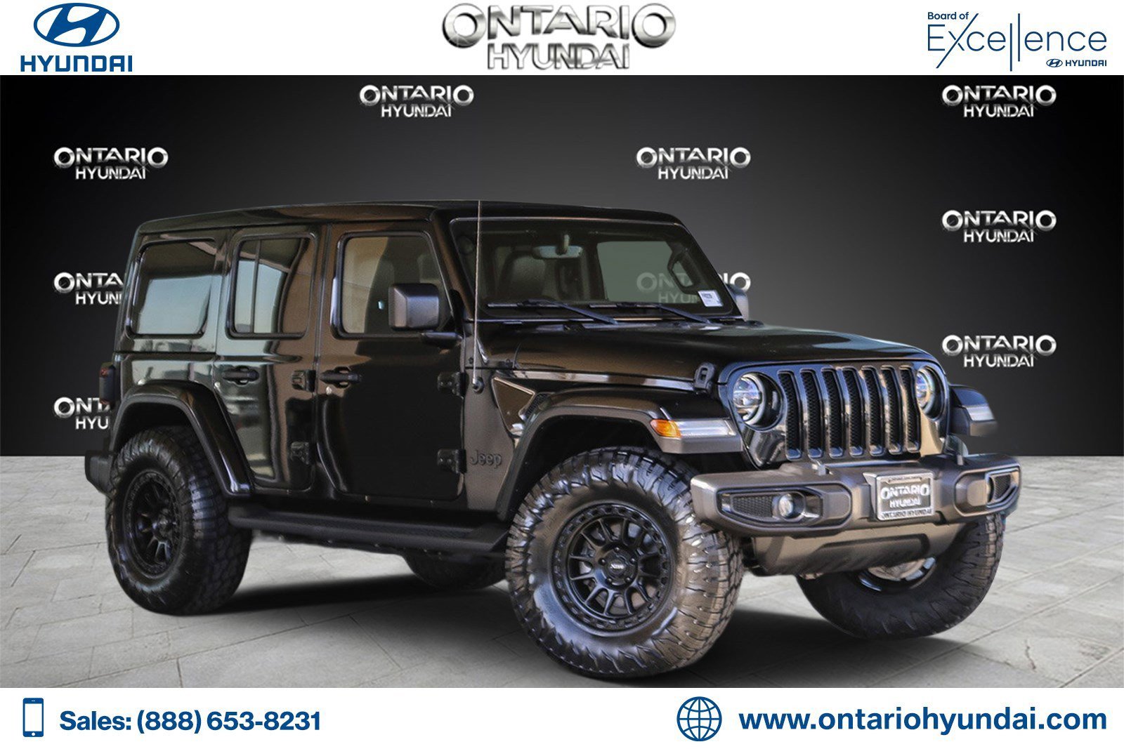 Used 2021 Jeep Wrangler Unlimited Sahara Altitude with VIN 1C4HJXEG3MW598909 for sale in Ontario, CA