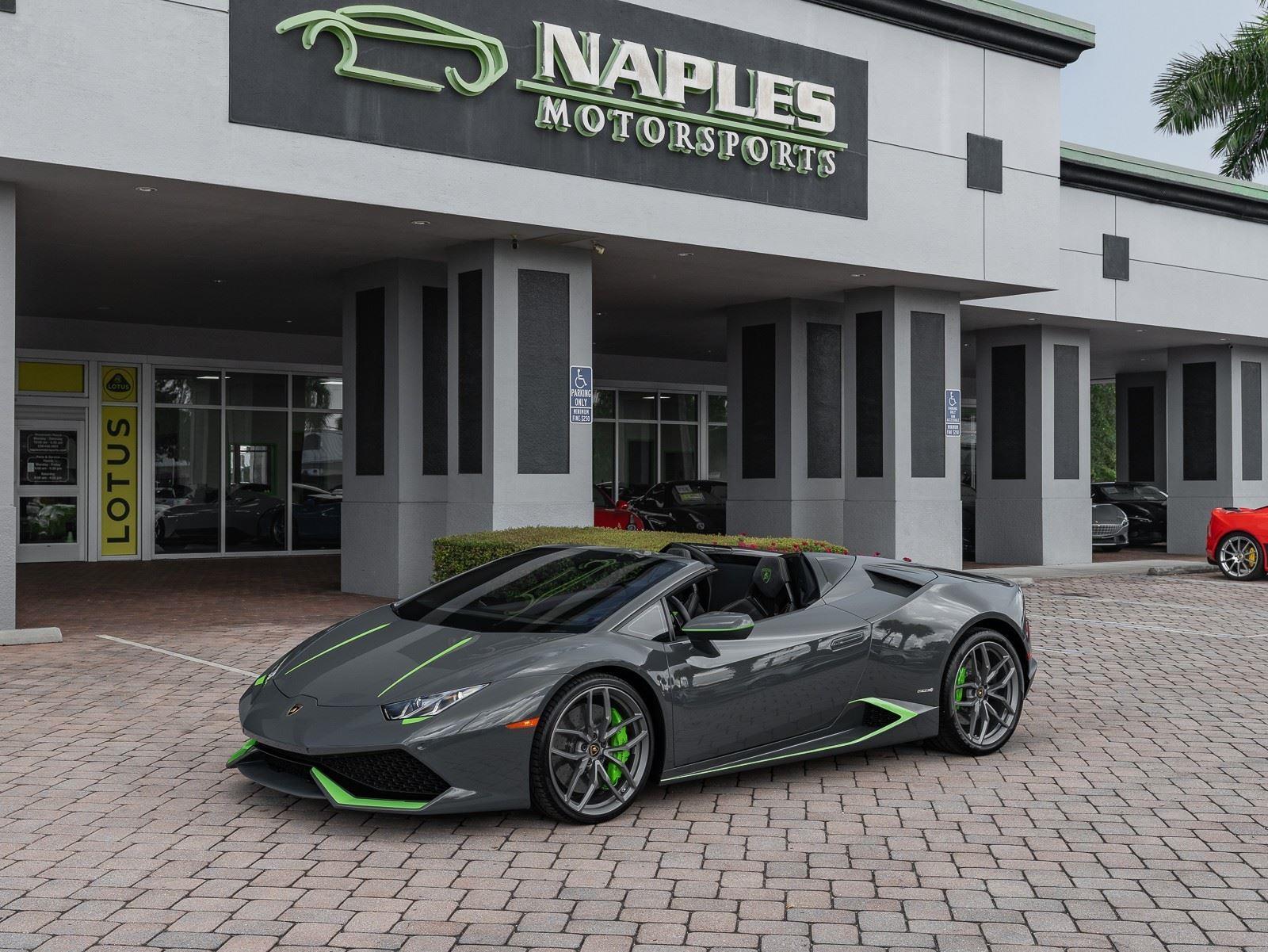 Used 2016 Lamborghini Huracan LP 610-4 Spyder
