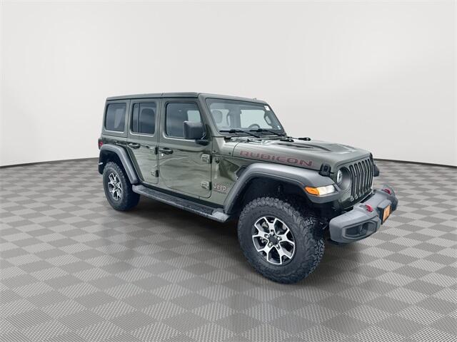 Used 2021 Jeep Wrangler Unlimited Rubicon with VIN 1C4HJXFG9MW697183 for sale in Englewood, NJ
