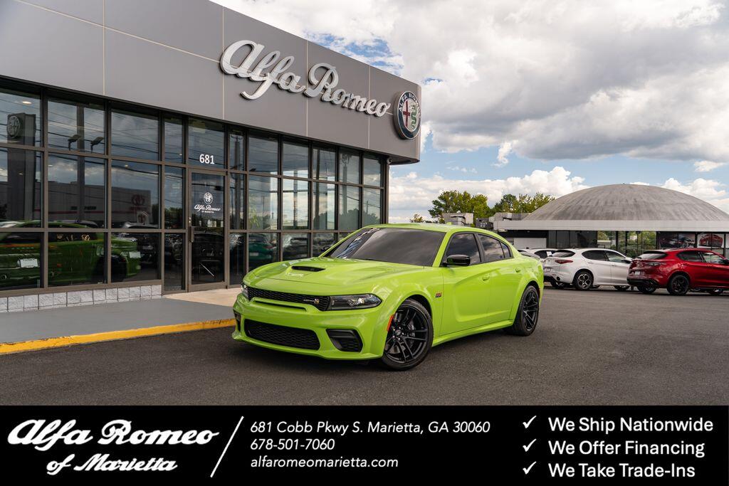 Used 2023 Dodge Charger Scat Pack with VIN 2C3CDXGJ8PH560853 for sale in Marietta, GA