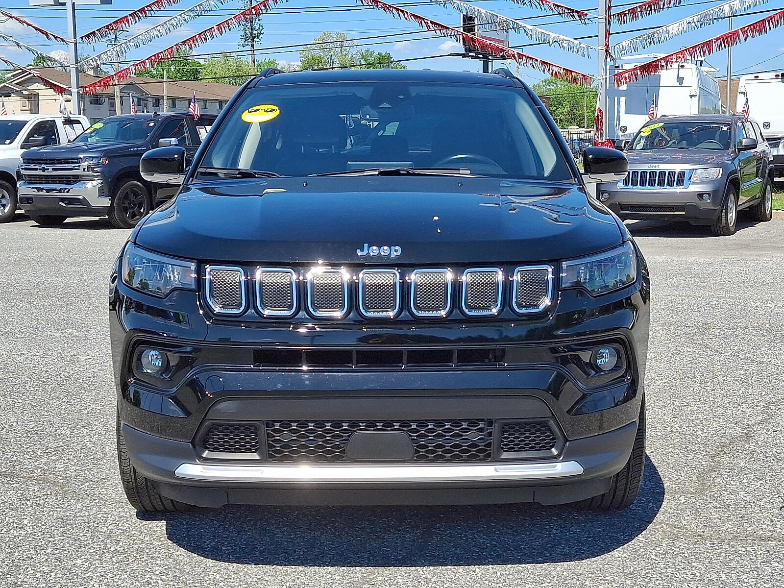 Used 2022 Jeep Compass Limited with VIN 3C4NJDCB9NT160735 for sale in New Castle, DE