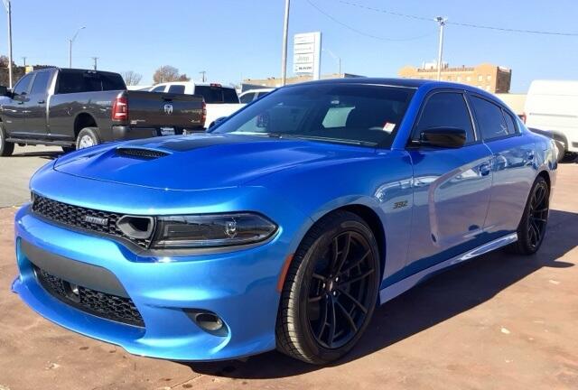 Used 2023 Dodge Charger Scat Pack with VIN 2C3CDXGJ3PH619503 for sale in Vinita, OK