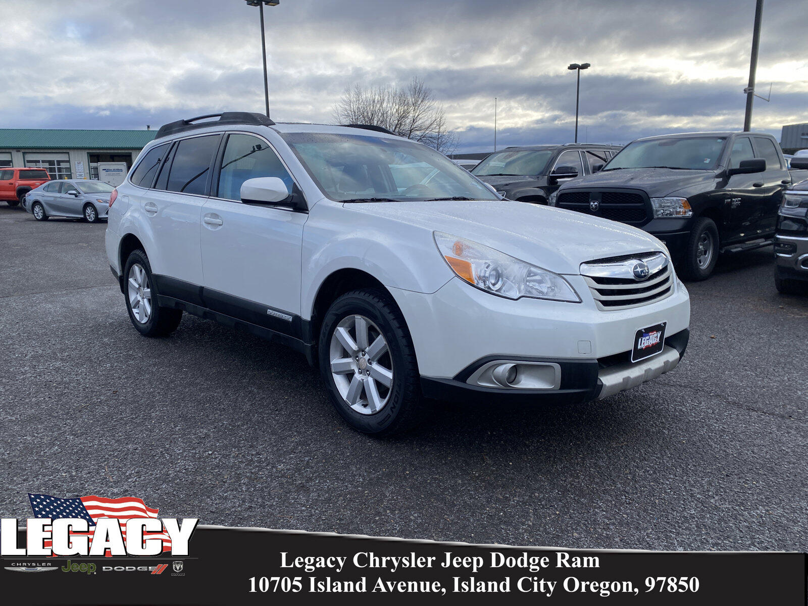 Used 2012 Subaru Outback Limited with VIN 4S4BRBKC6C3235230 for sale in Island City, OR