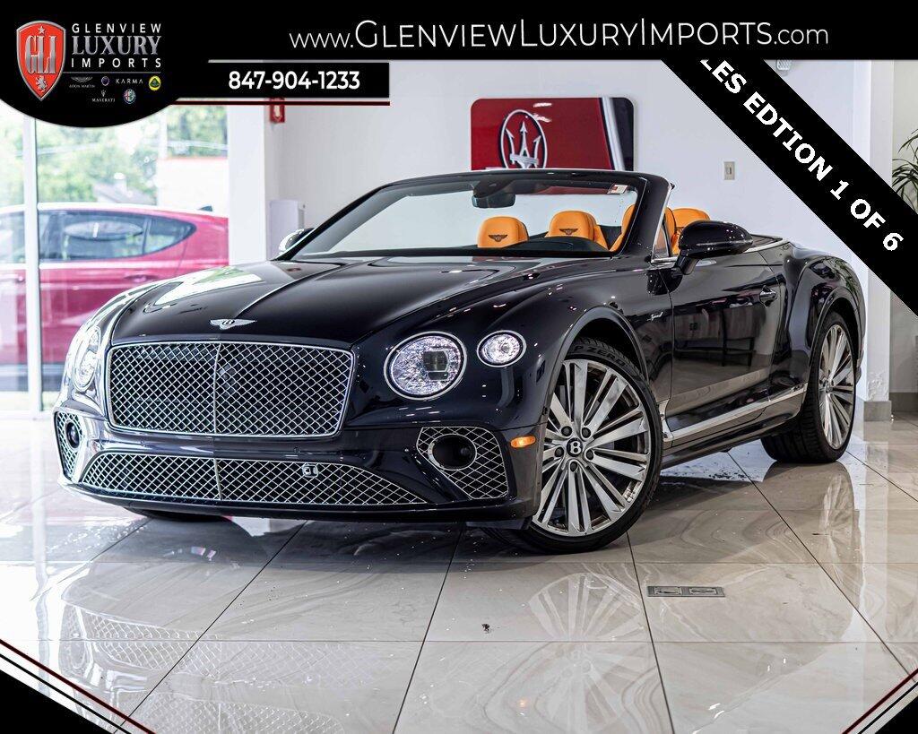 Used 2023 Bentley Continental GTC Speed with VIN SCBDT4ZGXPC008599 for sale in Glenview, IL