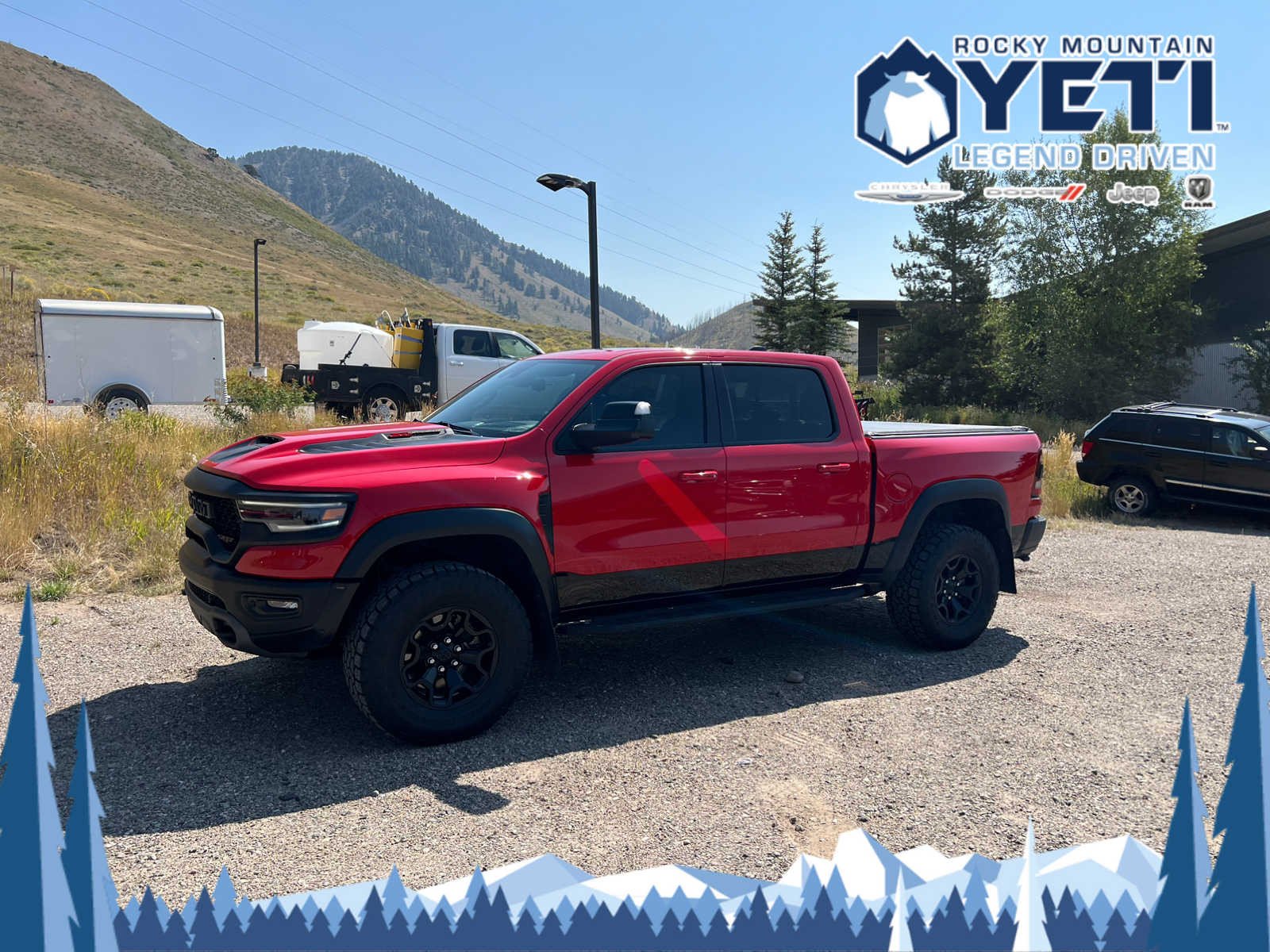 Used 2022 RAM Ram 1500 Pickup TRX with VIN 1C6SRFU91NN252089 for sale in Jackson, WY