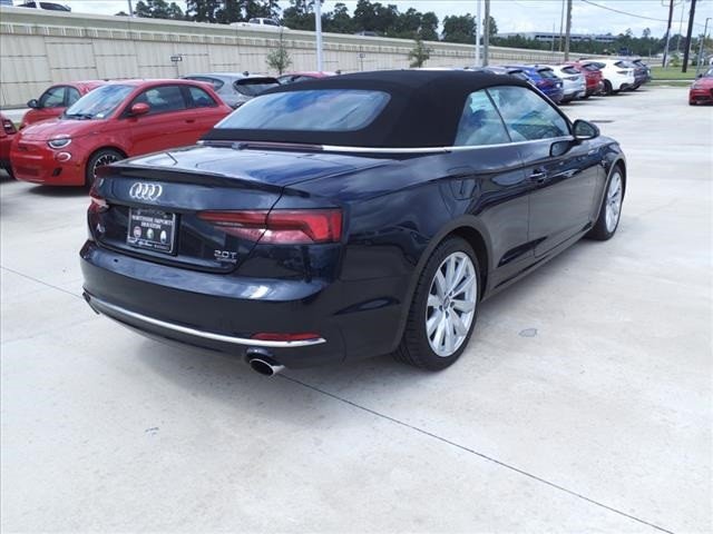 Used 2018 Audi A5 Cabriolet Premium Plus with VIN WAUYNGF57JN012440 for sale in Spring, TX