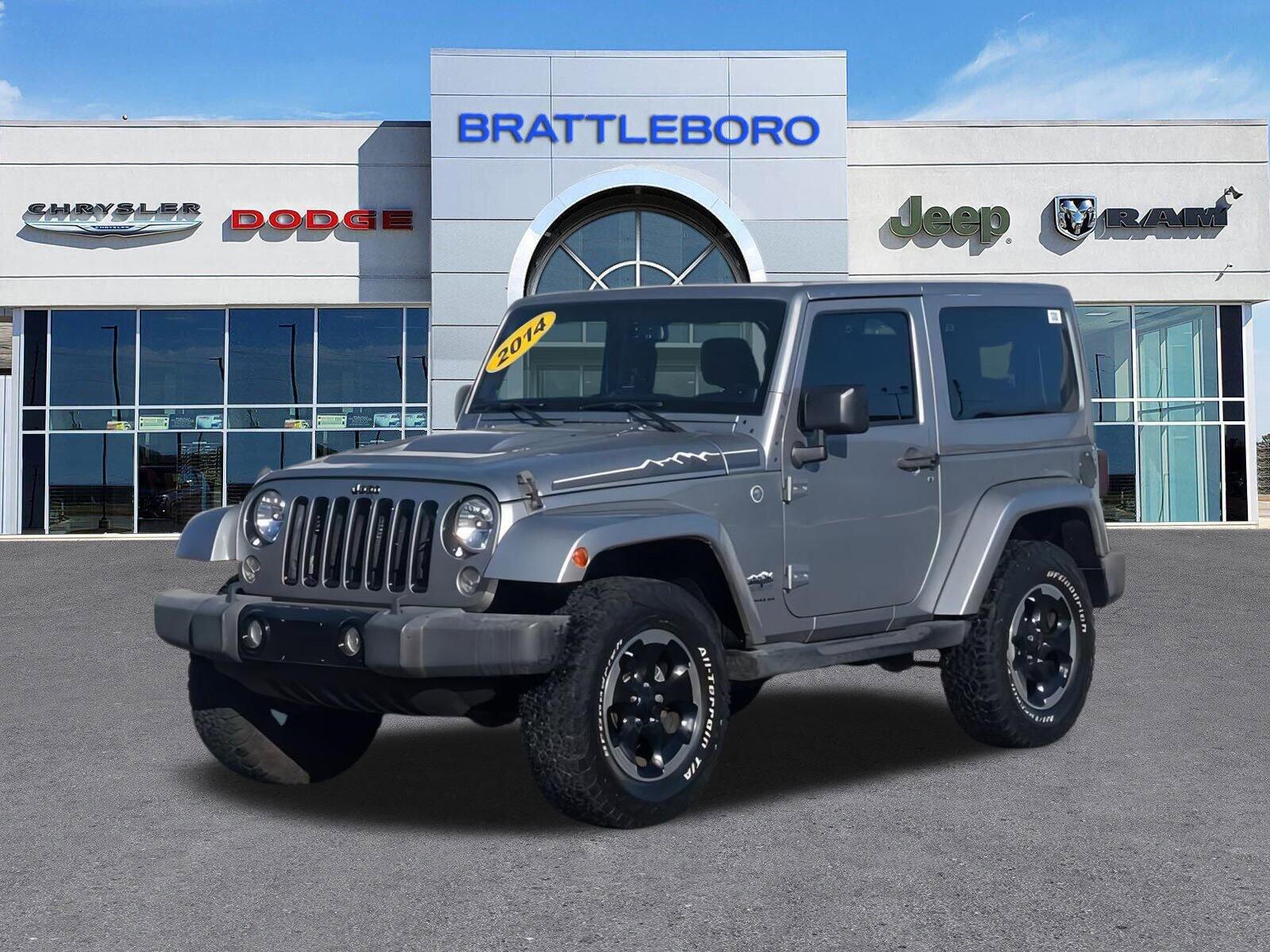 Used 2014 Jeep Wrangler Sahara with VIN 1C4GJWBG8EL241125 for sale in Brattleboro, VT