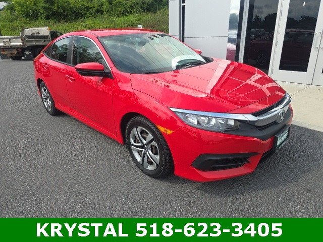 Used 2017 Honda Civic LX with VIN 2HGFC2F53HH518726 for sale in Warrensburg, NY