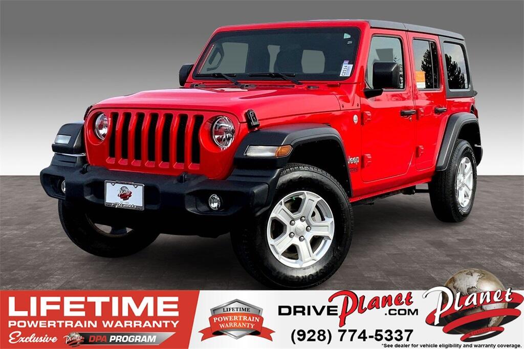 Used 2020 Jeep Wrangler Unlimited Sport S with VIN 1C4HJXDN2LW257516 for sale in Flagstaff, AZ