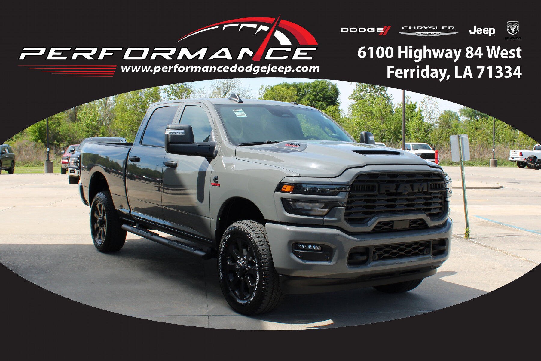 2026 RAM 2500 2500 Black Express Crew Cab 4x4 6'4' Box