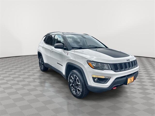Used 2020 Jeep Compass Trailhawk with VIN 3C4NJDDB0LT165513 for sale in Englewood, NJ